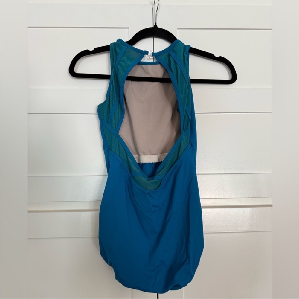 Blue Sleeveless Women's Top